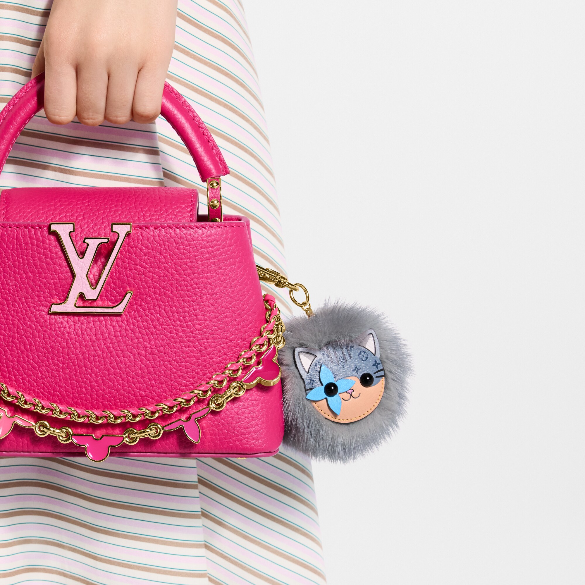 LV Lucky Heart Bag Charm - Luxury S00 Red | LOUIS VUITTON